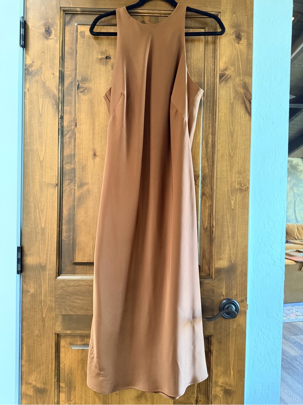 A New Day (Target) Sleeveless Midi in Camel Slip Dress